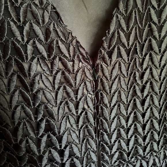 Fancy Black MIDI Dress - Picture 12 of 12